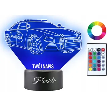 Lampička Noční lampa Plexido vícebarevná