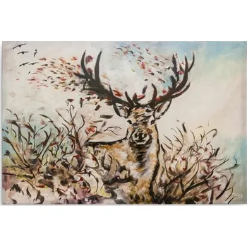 Obraz Obraz na plátně 40x30 Malovaný jelen, zvířata