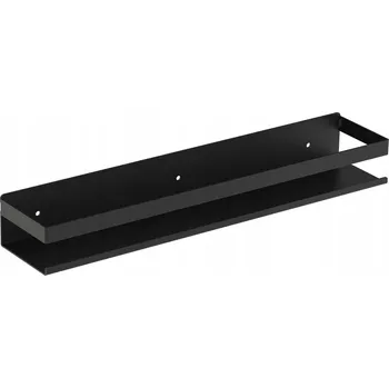 police Kovová police Domer 40 x 10 cm černá