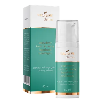 Pleťový krém NaturalME Dermo peptidový zklidňující a hydratační krém na obličej, 50 ml