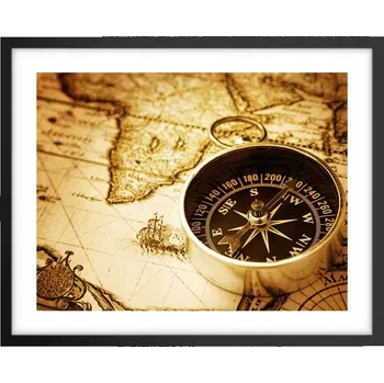 Obraz Foto obraz, plakát na zeď v černém rámu 50x40, cestování, plakáty do obýváku