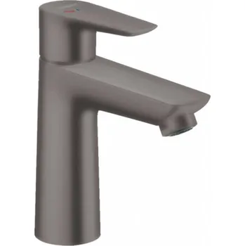 Sifon HANSGROHE - Talis E Umyvadlová baterie s výpustí, CoolStart, kartáčovaný černý chrom 71713340