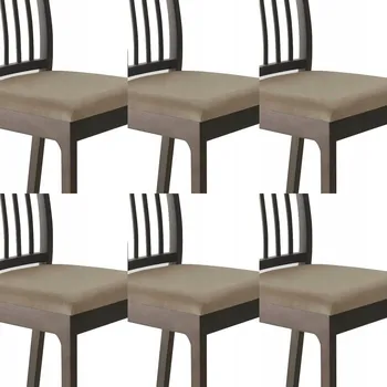 Prostěradlo Potah na židli Bestcovers hnědý