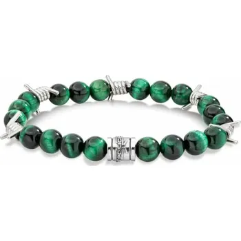 Náramek Pánský náramek Police Pryskyřice Zelená