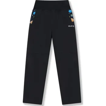 Chlapecké kalhoty Nezateplené chlapecké softshellové kalhoty B2582 Wolf Wolf: 110