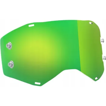 Motocyklové brýle Sklo do brýlí SCOTT Prospect, zrcadlové zelené