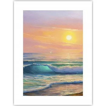 Obraz Obraz plakát do obýváku ložnice 30x40 abstrakce plakáty na zeď bez rámu