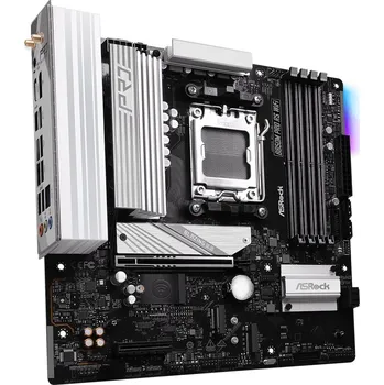 Základní deska ASRock B850M Pro RS WiFi Základní deska, AMD B850, AM5, 4× DDR5 DIMM (max. 256GB), 3× M.2, HDMI, DisplayPort, USB-C, Wi-Fi, mATX 90-MXBR70-A0UAYZ