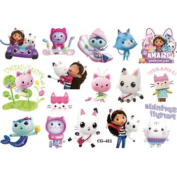 Odstranitelné tetování Smyvatelné tetování iNaklejki Gábinin Kouzelný Domek 1 ks