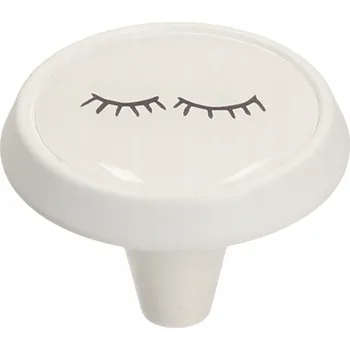 Nábytkové kování Nábytková úchytka GAMET GU09 bílá matná + řasy