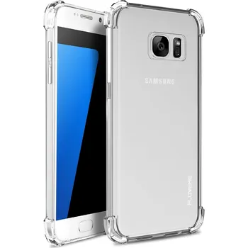 Pouzdro na mobilní telefon Bezbarvý Zadní Kryt Pskom pro Samsung S7
