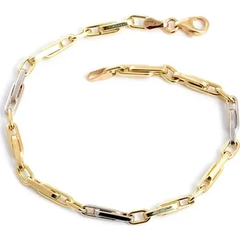 Náramek Zlatý náramek ZLNA812F 21 cm + Dárek zdarma