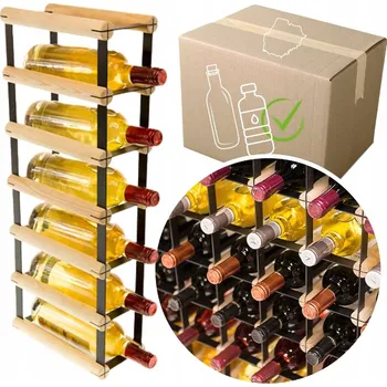 Stojan na víno Stojan na víno RW-8 1x6 regál na 6 lahví vína