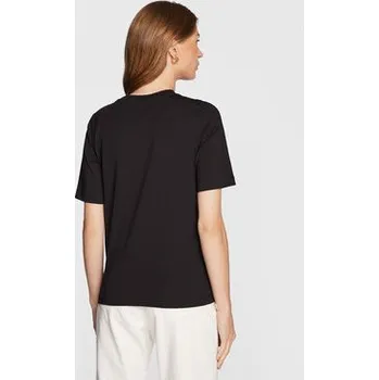 Pánské tričko Gina Tricot T-Shirt Basic 17937 Černá Regular Fit XXS