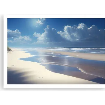 Obraz Plakát na zeď bez rámu 100x70 pláž obraz plakáty do obývacího pokoje ložnice