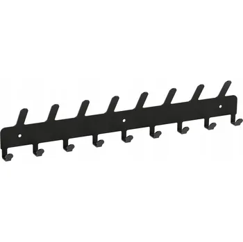 Věšák Nástěnný věšák na oblečení VOX MAXI LOFT černý 15034