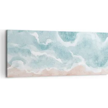 Obraz Foto obraz na plátně canvas 100x40 pláž obývák ložnice na zeď velký