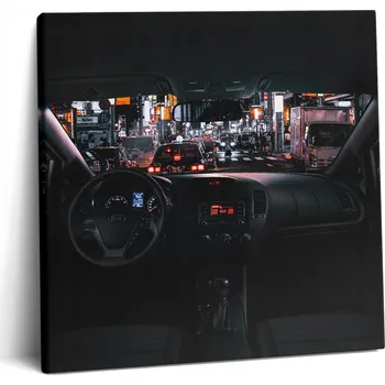 Obraz Fotoobraz do pokoje: Inspirativní luxusní auto v Tokiu 60x60 cm