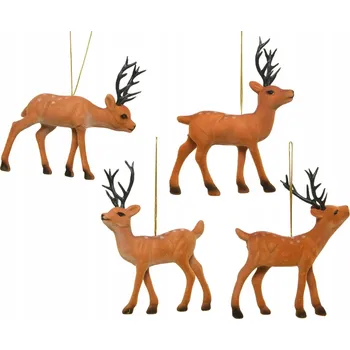 Vánoční dekorace Vánoční Baňky ve tvaru zvířátek 13 cm 1 ks