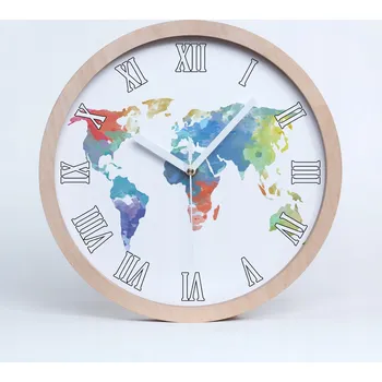 Hodiny Nástěnné hodiny Tulup vícebarevné 30 cm