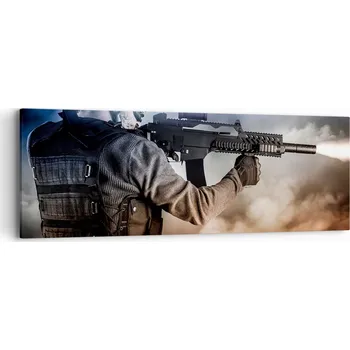 Obraz Obraz na plátně do obýváku, ložnice 90x30 Militaria foto obrazy na zeď