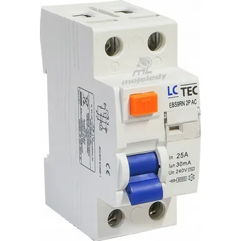 Proudový chránič Proudový chránič MojeLedy 400 V IP20 25 A