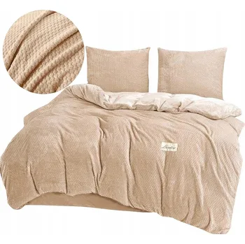 Povlečení HRUBÉ PLYŠOVÉ POVLEČENÍ 160x200 ZIMNÍ NA ZIMU VYTLAČOVANÝ VZOR VELMI TEPLÉ