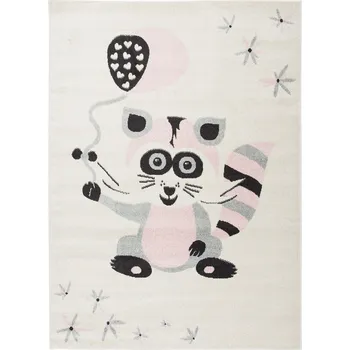 Koberec KOBEREC Happy 140x200 Dětský Motiv Ovečky s Balónkem v11