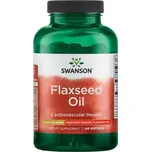 Swanson Flaxseed Oil 100 cps.