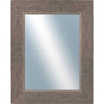 Zrcadlo Zrcadlo DANTIK nástěnné obdélníkové, dřevěný rám, 400 x 500 mm