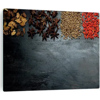 Varná deska Tvrzené sklo na indukční desku – motiv koření anýz