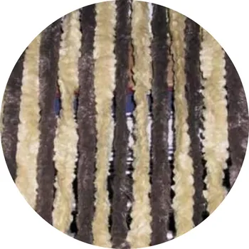 pant ARISO Fleecový závěs 56 x 205 cm, pro obytný vůz - různé barevné provedení Barva: Hnědý / béžový