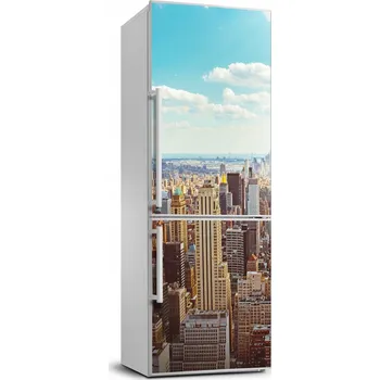 Fototapeta Samolepicí tapeta na ledničku – New York, ptačí perspektiva, 70x190 cm