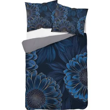 Povlečení POVLEČENÍ OBOUSMĚRNÉ 160x200 KVĚTY LISTY FLOWERS