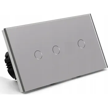 vypínač DOTYKOVÝ SKLENĚNÝ VYPÍNAČ SVĚTLA 2+1 DVOJITÝ WIFI TUYA SMART LIFE