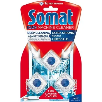 Čistič myček Somat Čistič myčky Somat, 3x 20 g (při plné myčce) 717.027