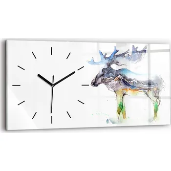 Hodiny Nástěnné hodiny Wallfluent modré 60 cm