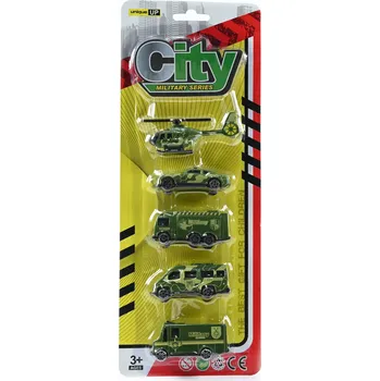 autíčko AUTA AUTA HELIKOPTÉRA VOJENSKÁ SADA