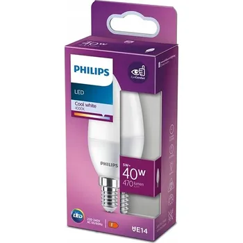 Žárovka LED žárovka Philips B35 E14 470 lm 4000 K