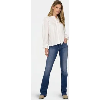 Pánská košile JDY Košile Jade 15317255 Bílá Regular Fit L