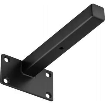 Věšák Držák police černý - WFI 153x80x45x3