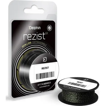 DELPHIN Ztužená šňůrka Skin Line REZIST Grass Camou 5m 25lb (DELPHIN Ztužená šňůrka Skin Line REZIST Grass Camou 5m 25lb)