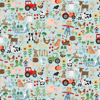 MAKOWER UK Látka bavlna v metráži 064B