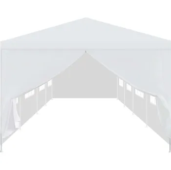 Zahradní party stan voděodolný, 3 x 12 m bílý