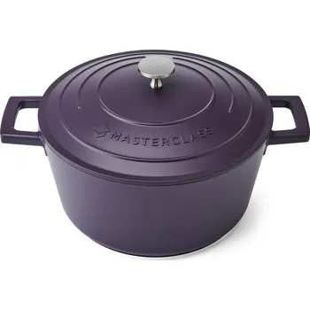 Hrnec Hrnec 24 cm MasterClass LightWeight 4 l indukční nepřilnavý lilkový