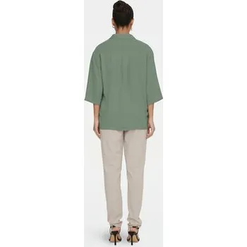 Pánská košile JDY Košile Divya 15271186 Zelená Regular Fit S