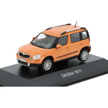 autíčko DeAgostini Škoda Yeti 2009 1:43 - Kaleidoskop slavných vozů časopis s modelem #101 Škoda Yeti - kovový model auta 1/43