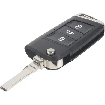 Auto elektroinstalace Náhradní obal klíče pro VW 2014-, 3-tlačítkový, 48VW118