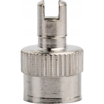 Čepička na ventilek Kovová krytka ventilku s klíčkem, čepička 1 ks