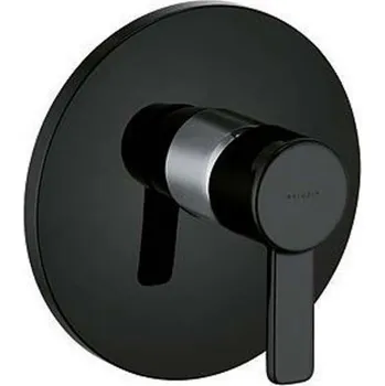 KLUDI - Zenta Sprchová baterie pod omítku, černá/chrom 388608675